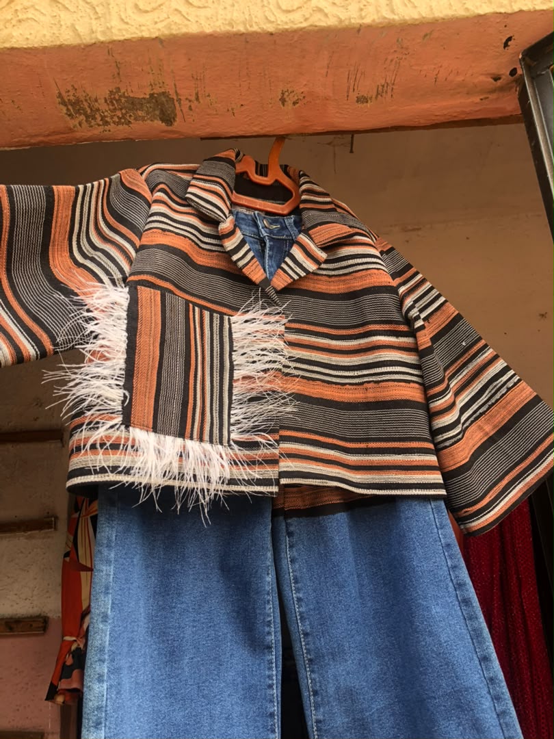 Heritage Aso-Oke Two-Piece Set