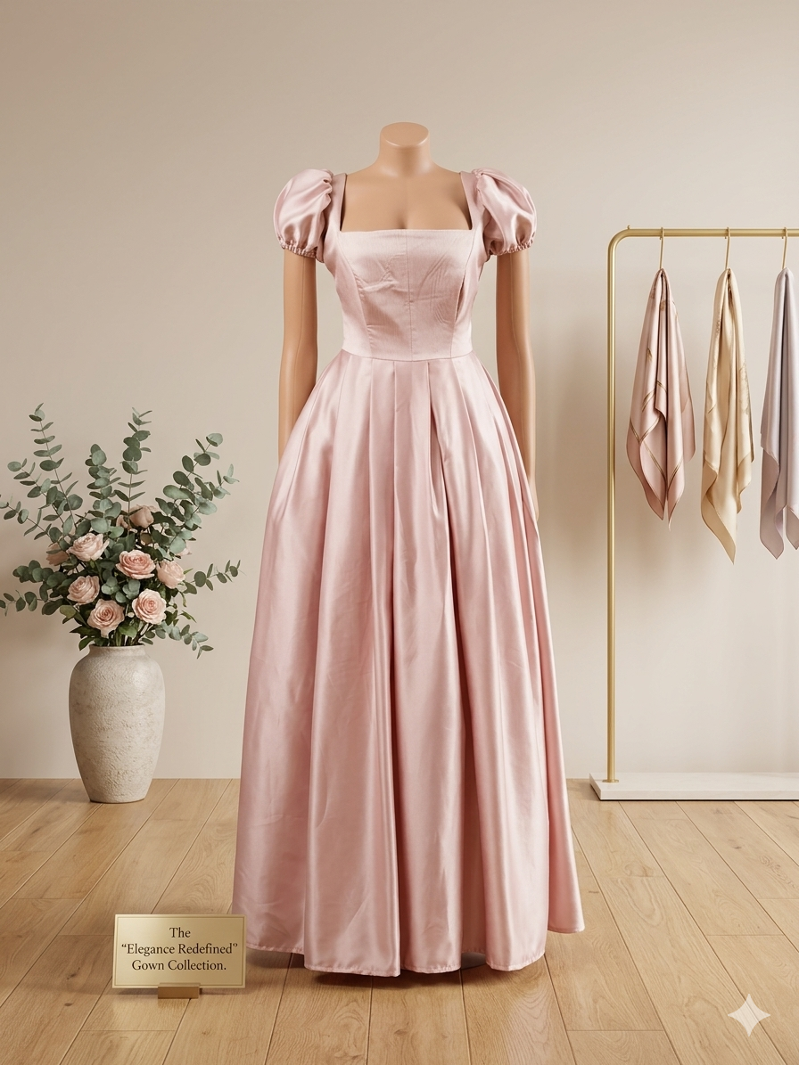 Elegance Redefined Blush Gown